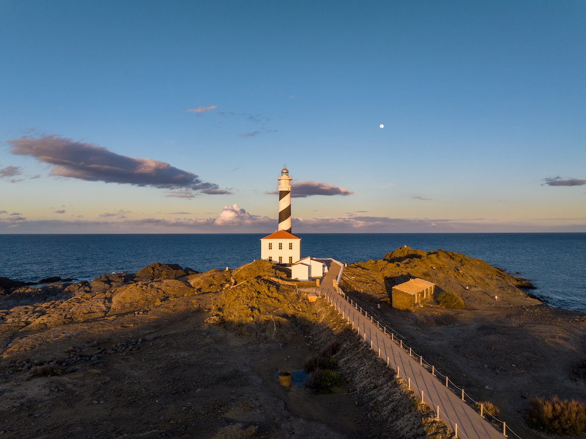 phare au cap de Favartx minorque
