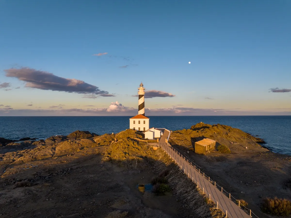 phare au cap de Favartx minorque