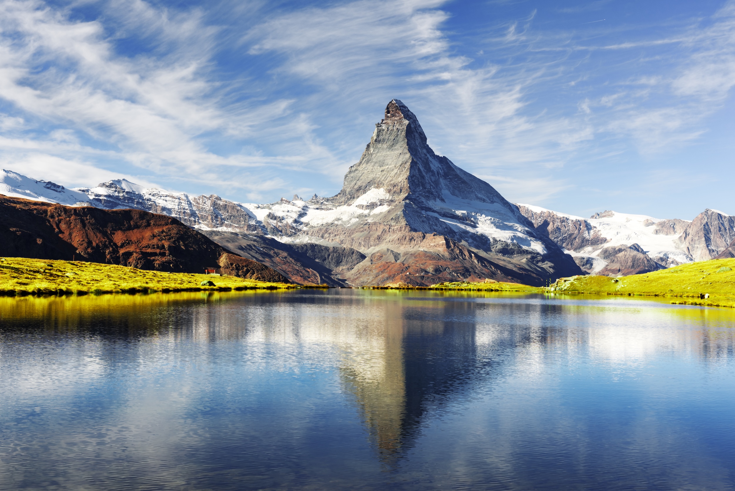 Vue pittoresque du Cervin randonee-5-lacs-zermatt