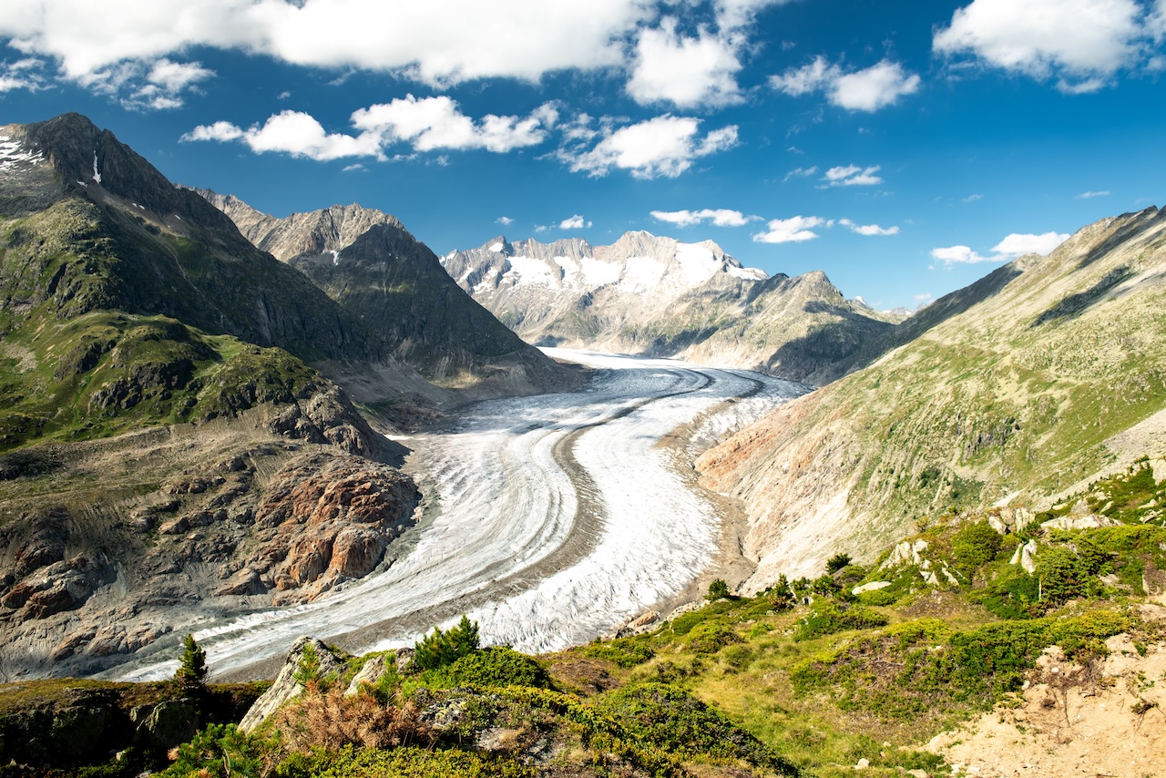 Vue sur le glacier d'Aletsch randonee-glacier-aletsch