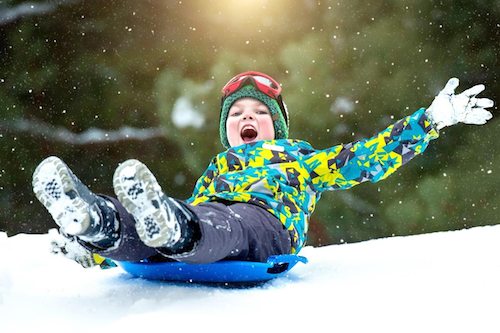 enfant luge multi activité