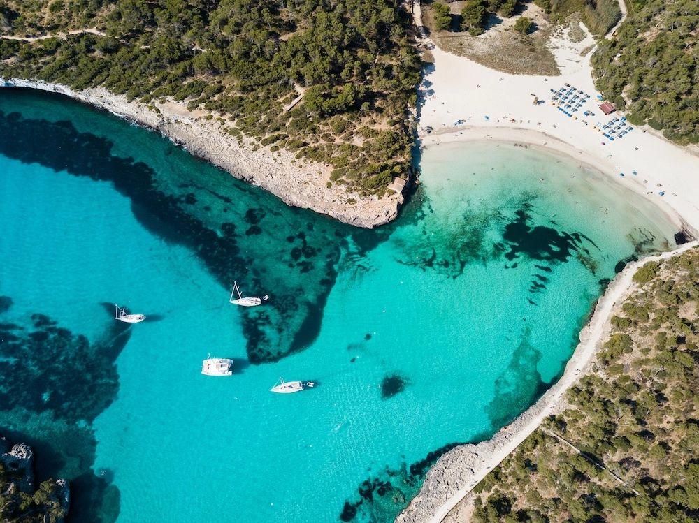 Cala Mondrago cala mondrago majorque espagne