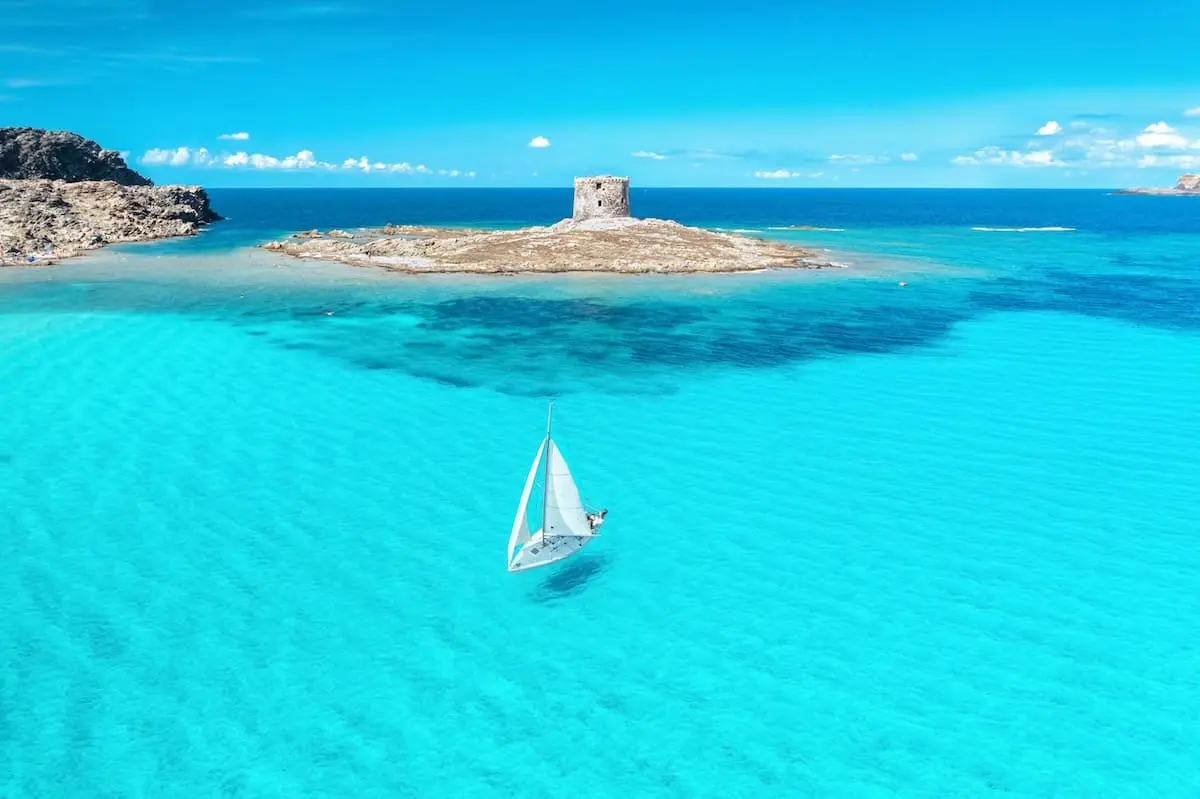 plage pelosa sardaigne italie