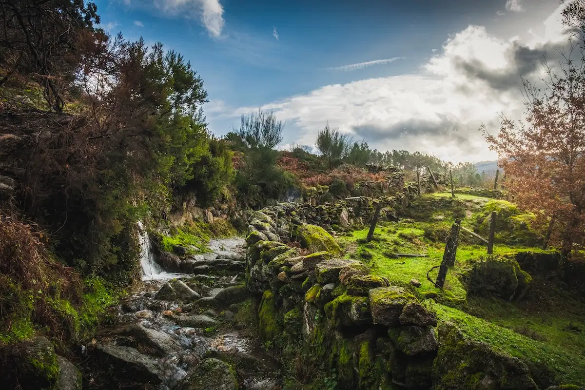 Chemin de pierre traversant le village de Soajo Soajo Portugal