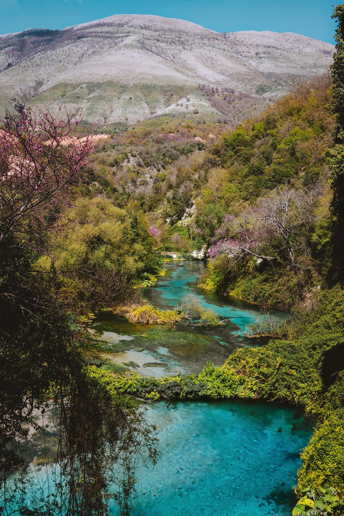 oeil bleu ou eye blue albanie balkans