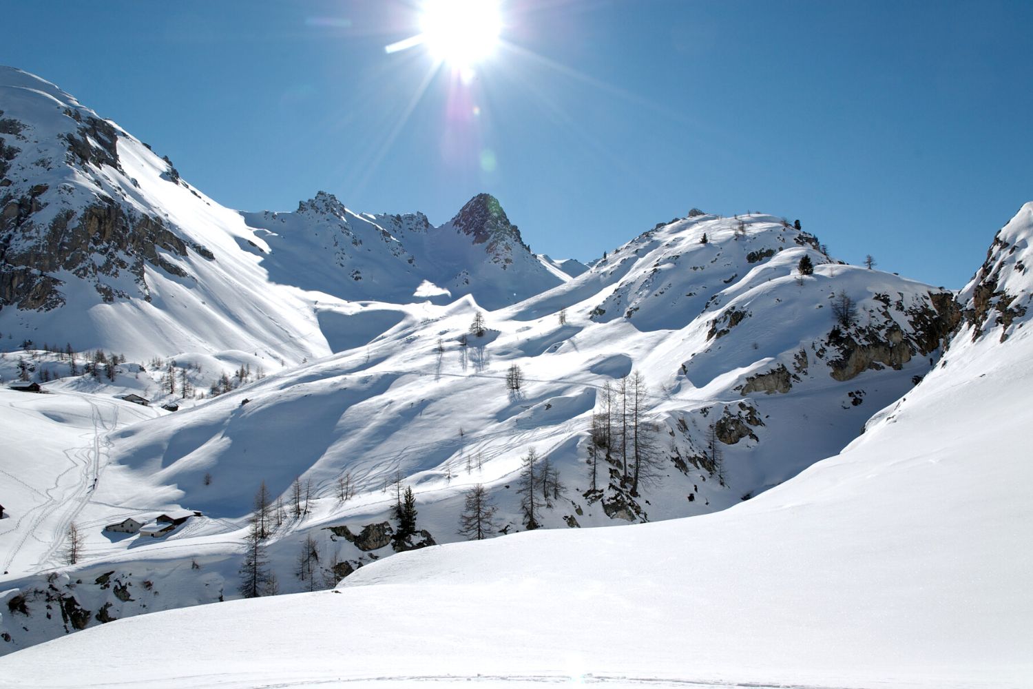 alpes du sud en hiver