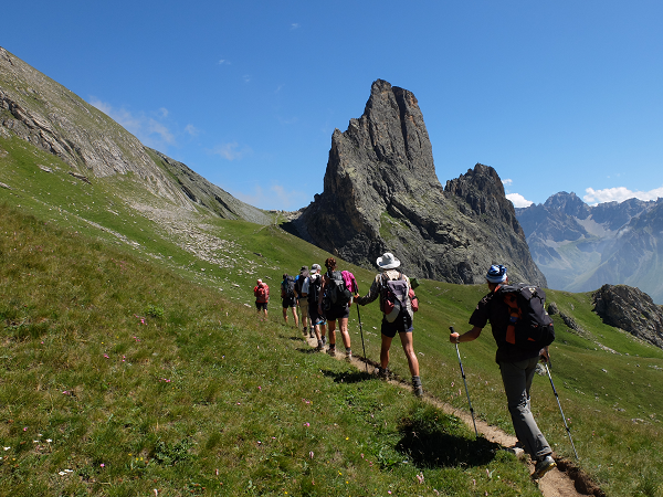vanoise a ubaye rando grande traversee des alpes - Grande traversée des Alpes étape 3, de Modane à l'Ubaye