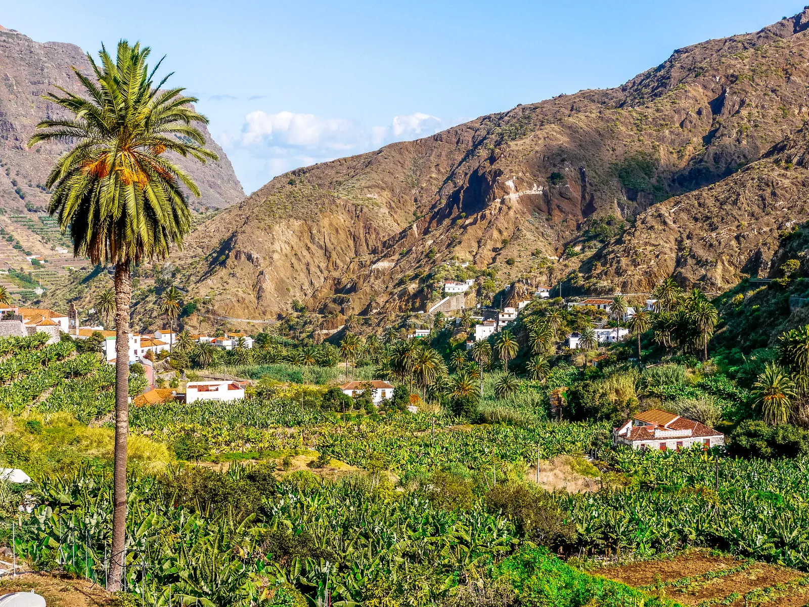 hermigua la gomera canary islands