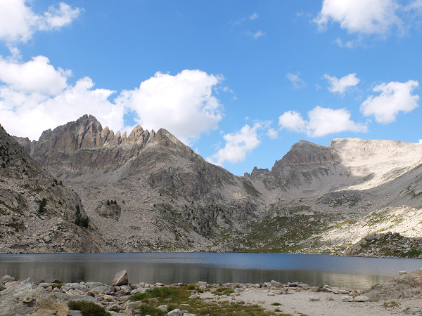 Lac Mercantour GTA - Grande Traversée des Alpes lac