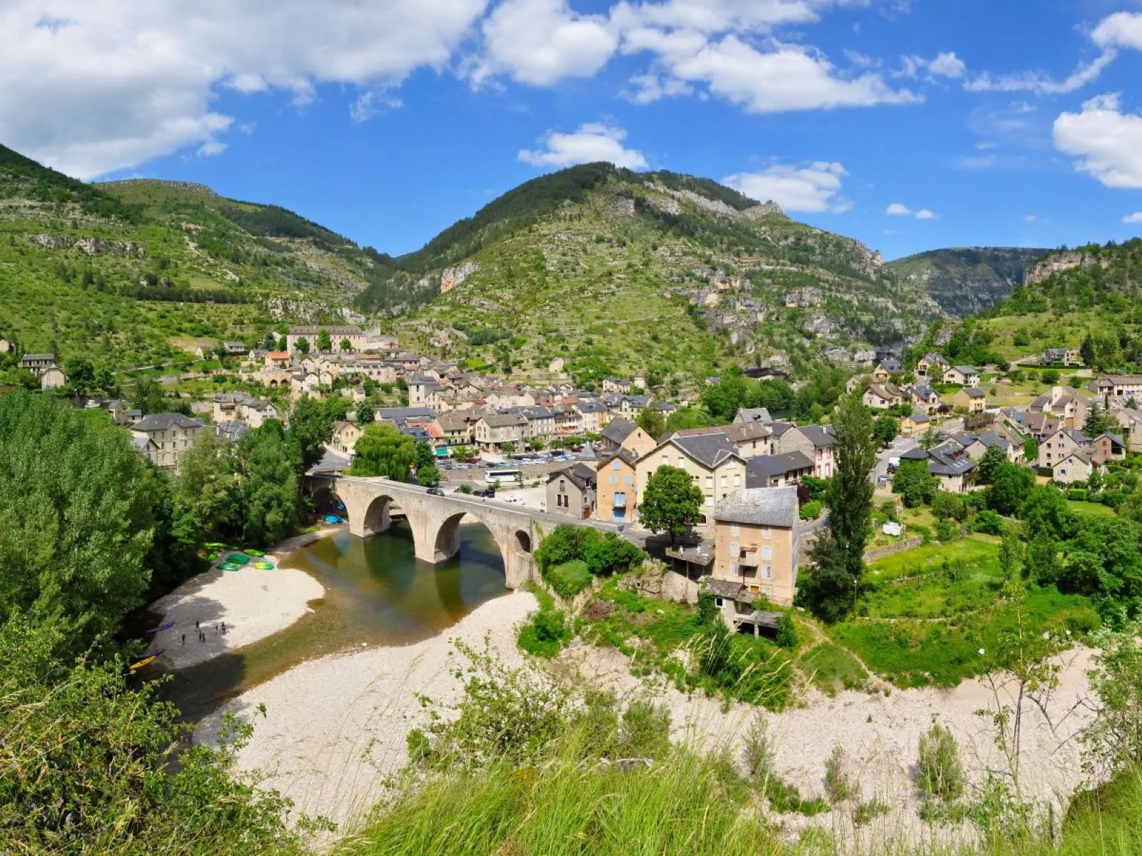 sainte enimie gorges du tarn frankreich