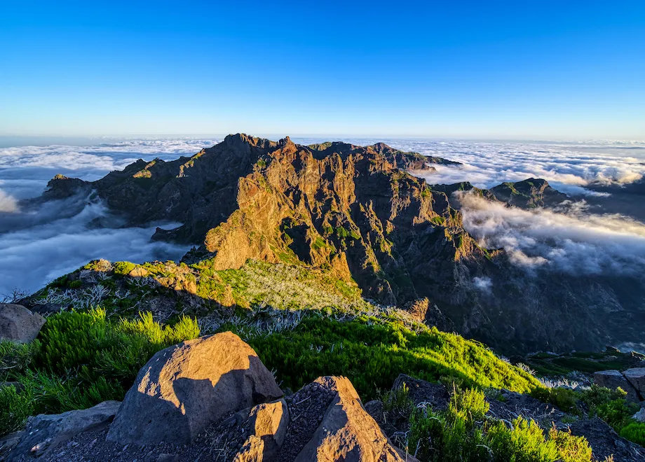 mount pico ruivo in madeira
