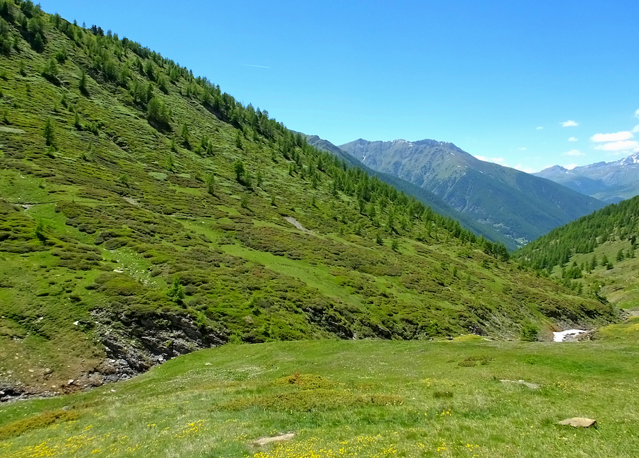 col lacroix echalp randonnee dans le queyras