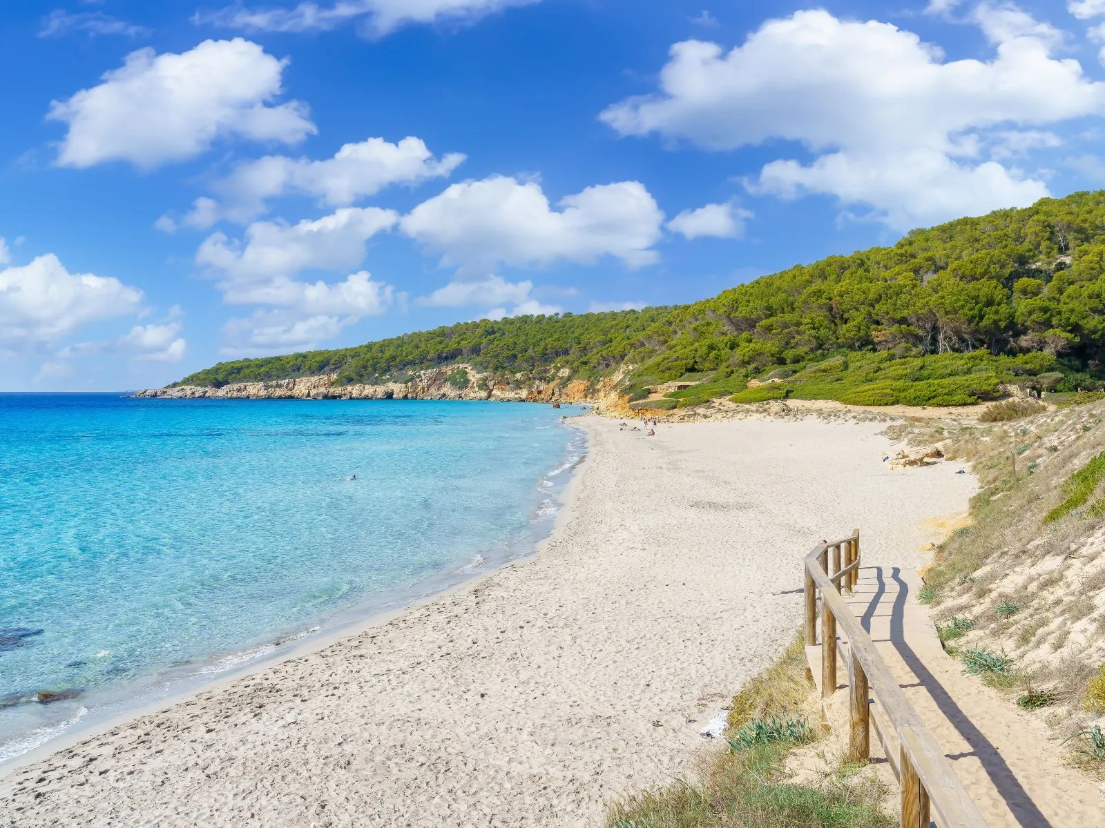 platja de binigaus menorca island