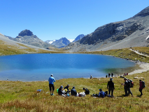 gr5 grande traversee des alpes lac - Grande Traversée des Alpes étape 2, du Mont-Blanc à la Vanoise