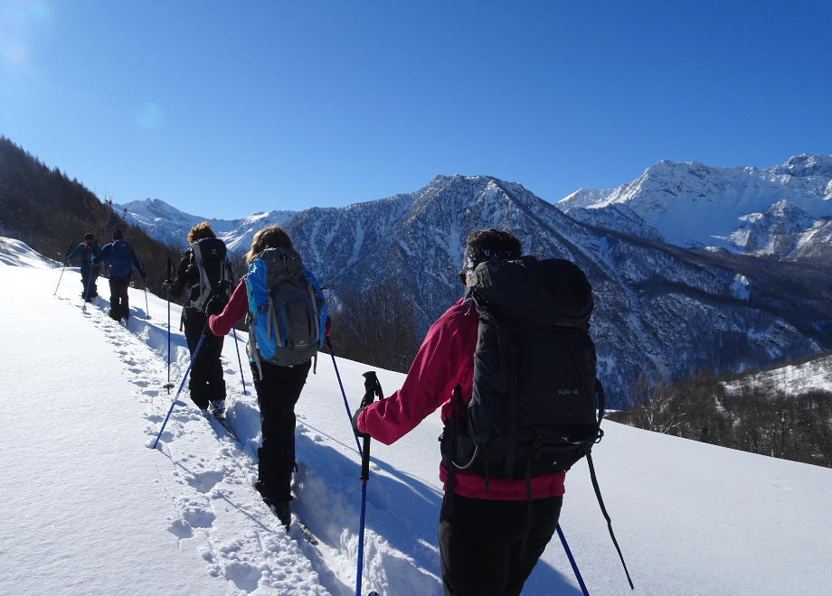 val maira raquette - Découverte du Val Maira en raquette