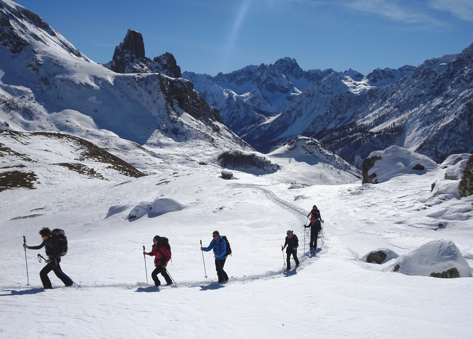 1 - Le Val Maira en ski de randonnée nordique