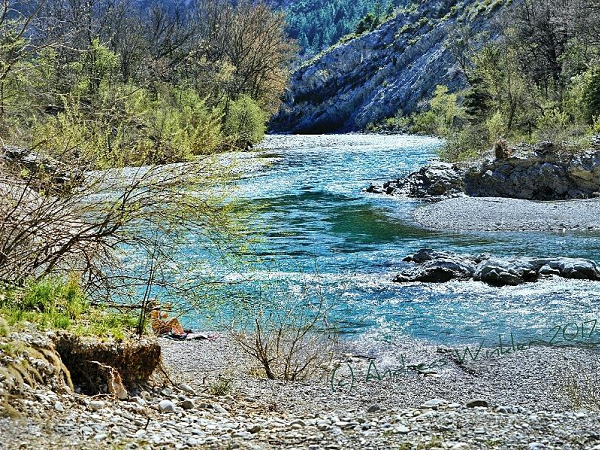 randonne vtt buech alpes du sud - Les chemins de la Provence en VTT