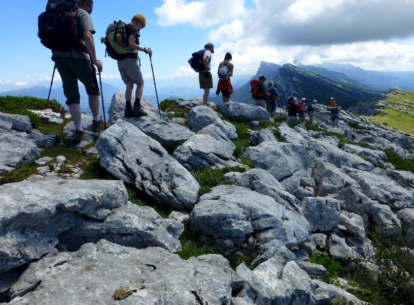 randonnee en etoile dans le vercors - Découverte du Vercors & Bien-être