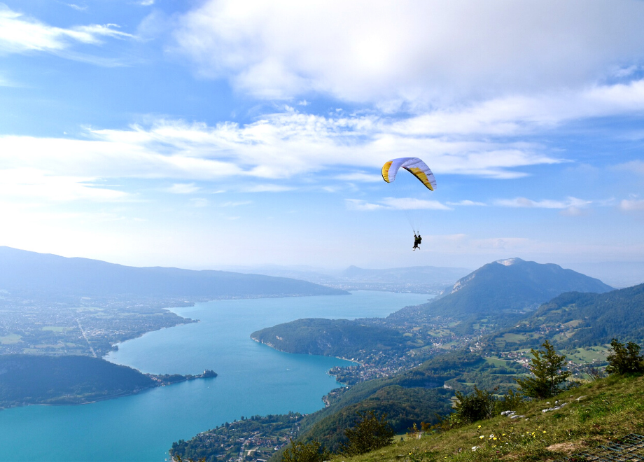 parapente lac  - Détente et découverte des Bauges