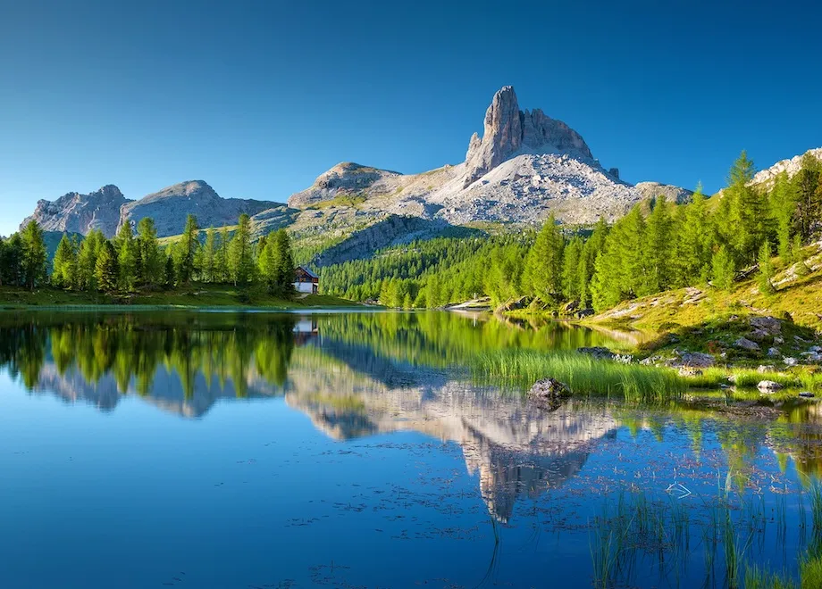 lago federa dolomites