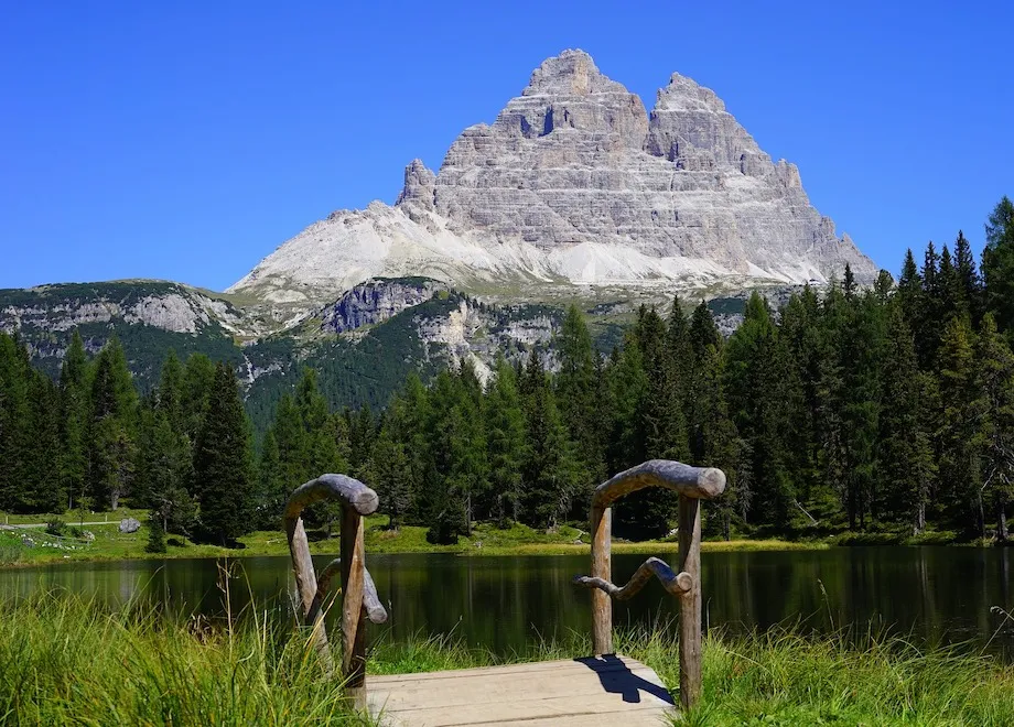 dolomites italie lac