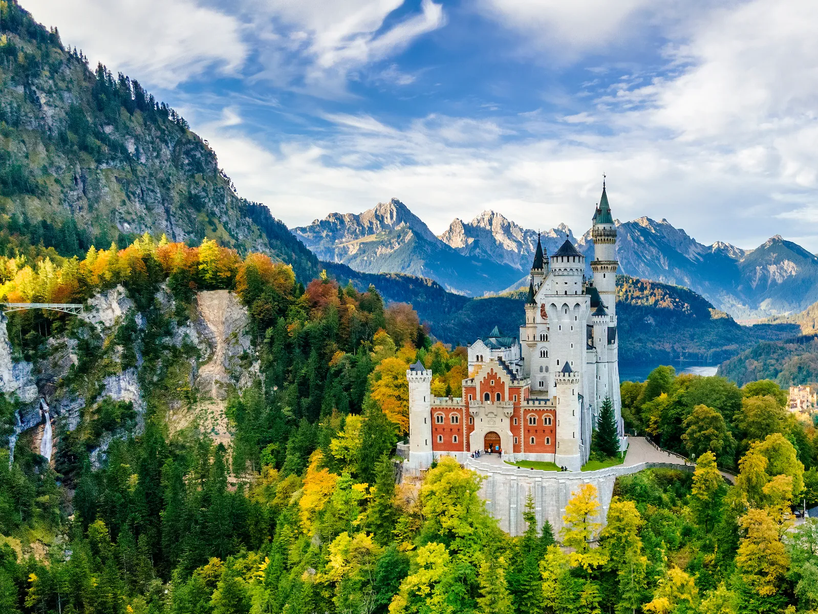 konigsschloss neuschwanstein bayern deutschland