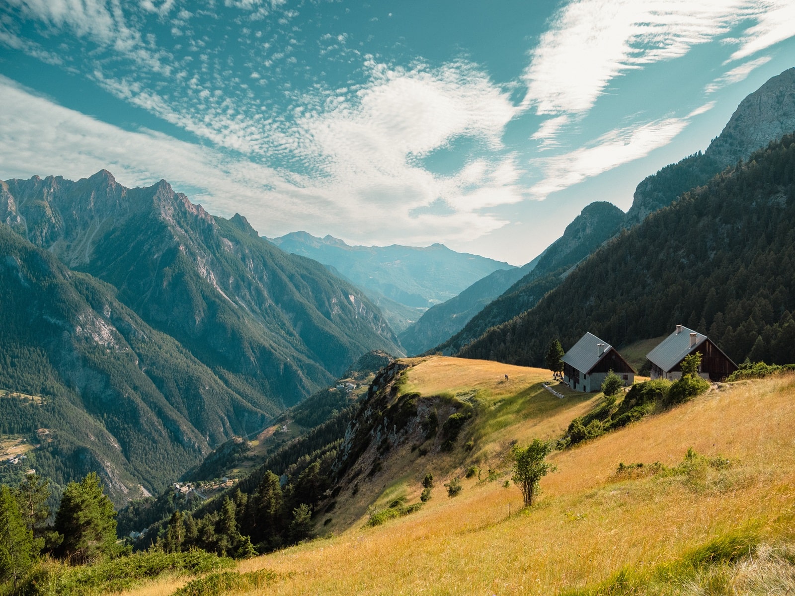 chalets de furchande dans le queyras