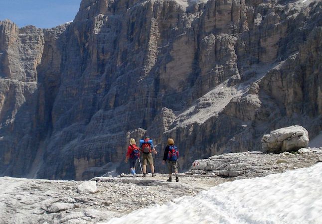sejour randonnee organise dolomites