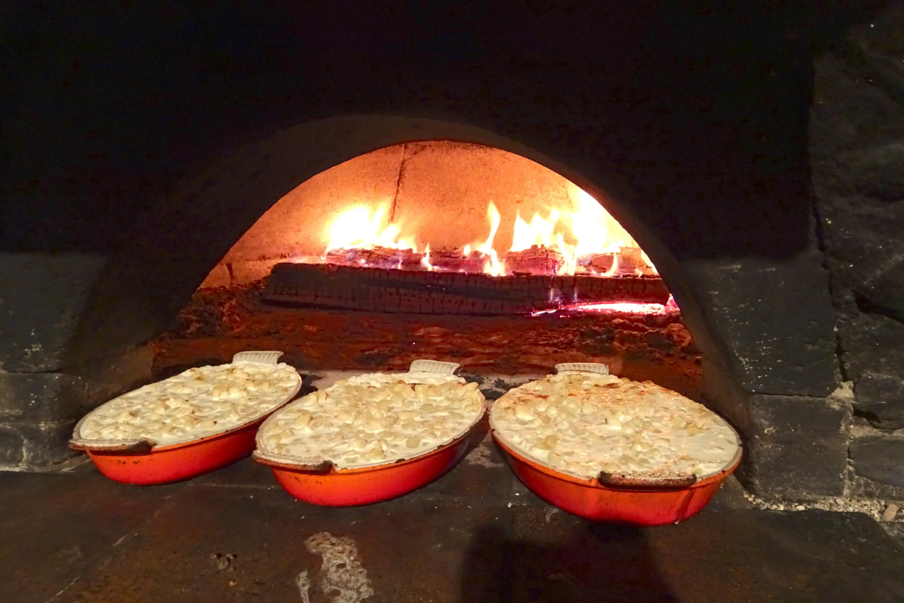 gratin cuit four bois alpes