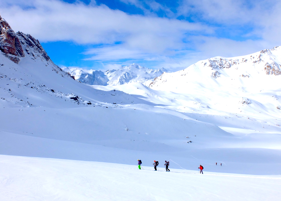Les refuges de la Clarée en ski de rando