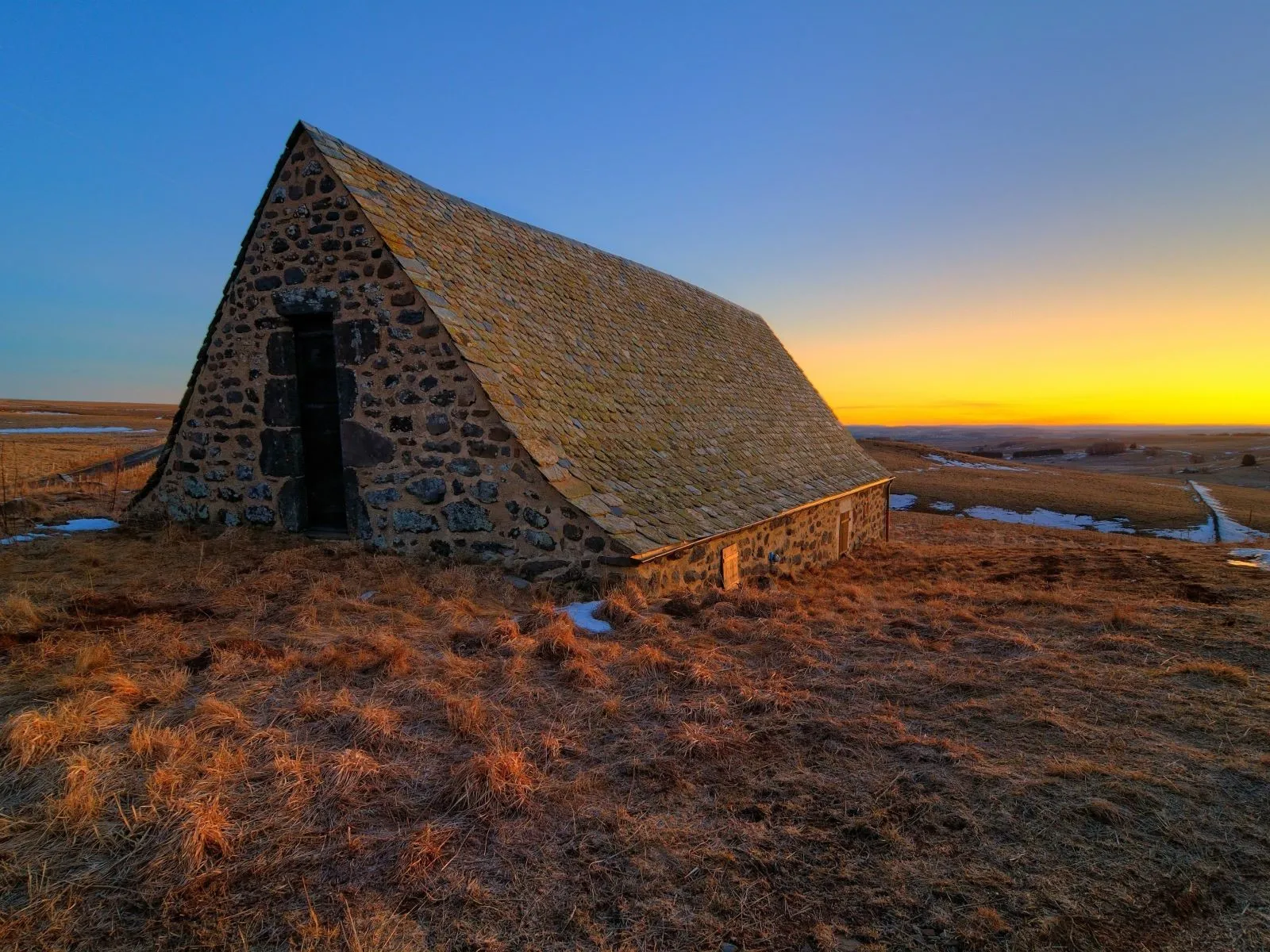 aubrac coucher de soleil