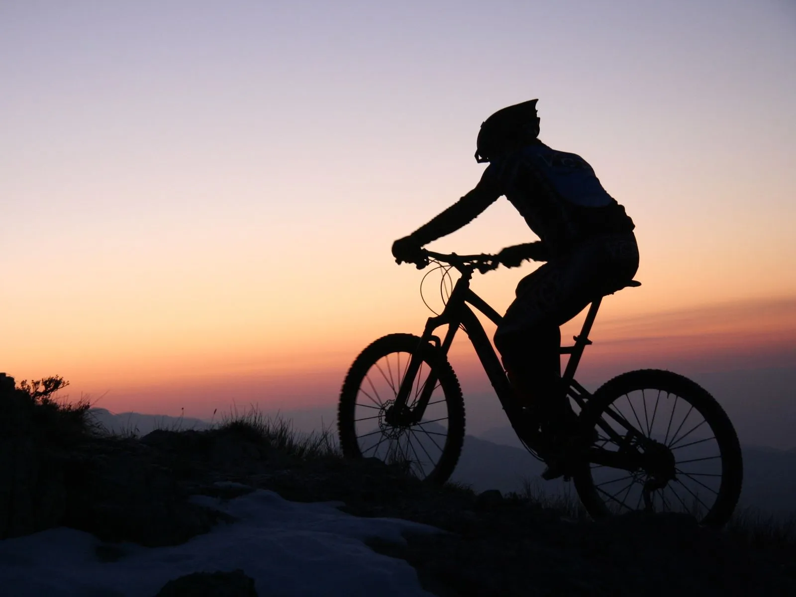 ombre dun cycliste
