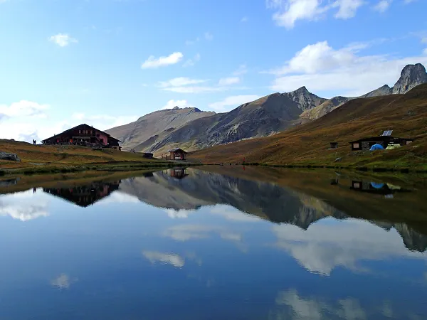 refuge de la blanche randonnnee