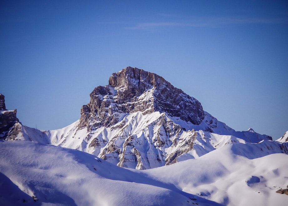 sommet devoluy montagne hiver - Initiation au ski de rando dans le Dévoluy
