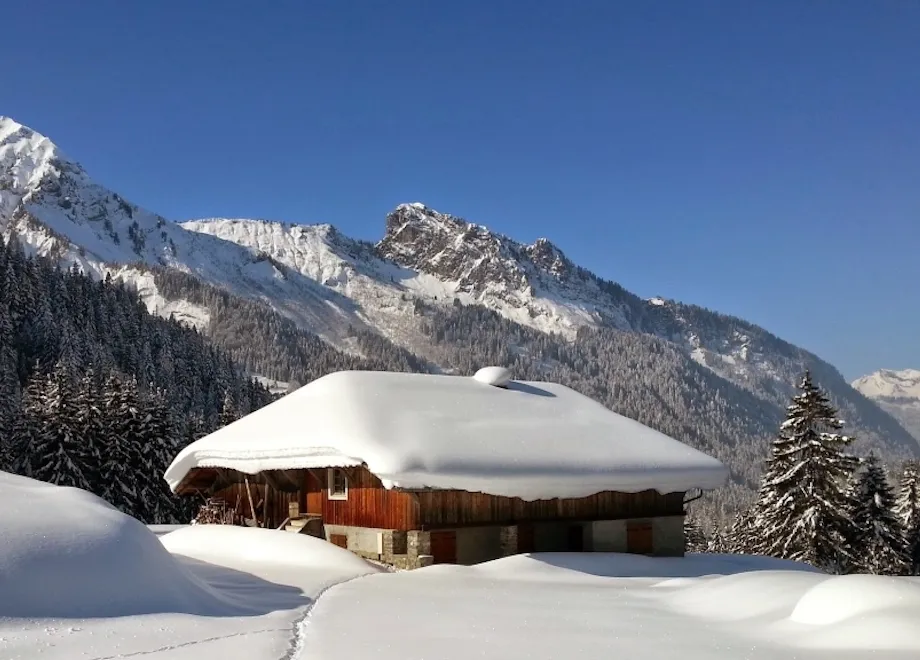 chablais raquettes hiver