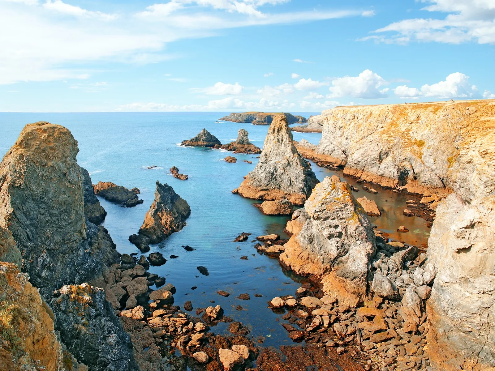 aiguille de port coton cote ouest de belle ile en mer frabl01