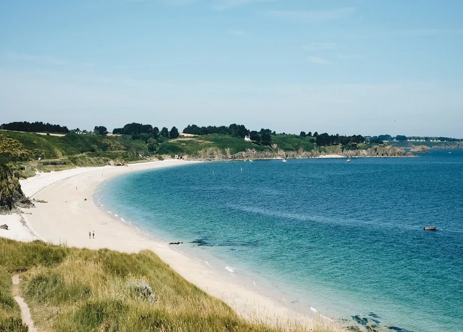 tour de belle ile en mer plage de grands sables