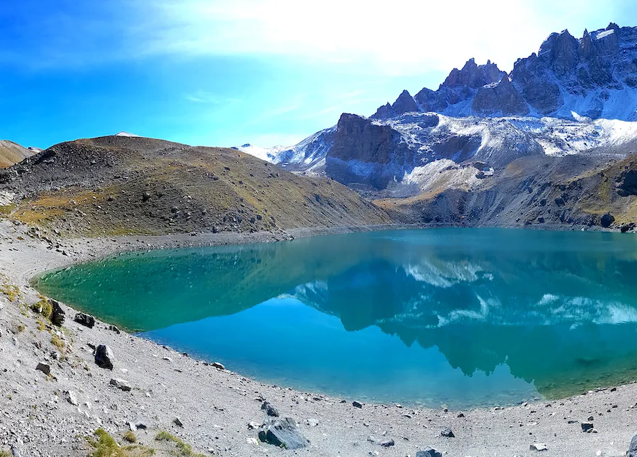 randonnee lac alpes