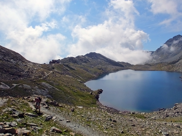 843 lago Grande - Tour du Mont Viso en 7 jours