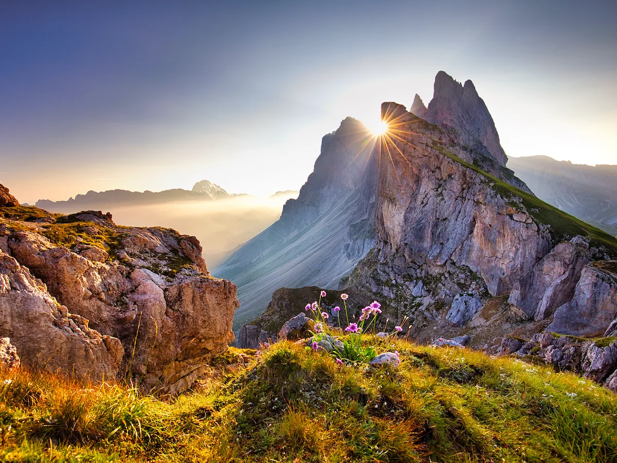 dolomites sud tyrol odle val gardena furchetta