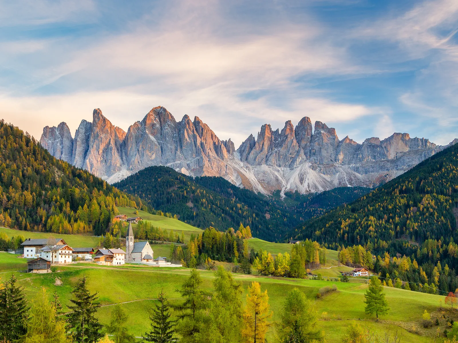 val di funes dolomites sud tyrol