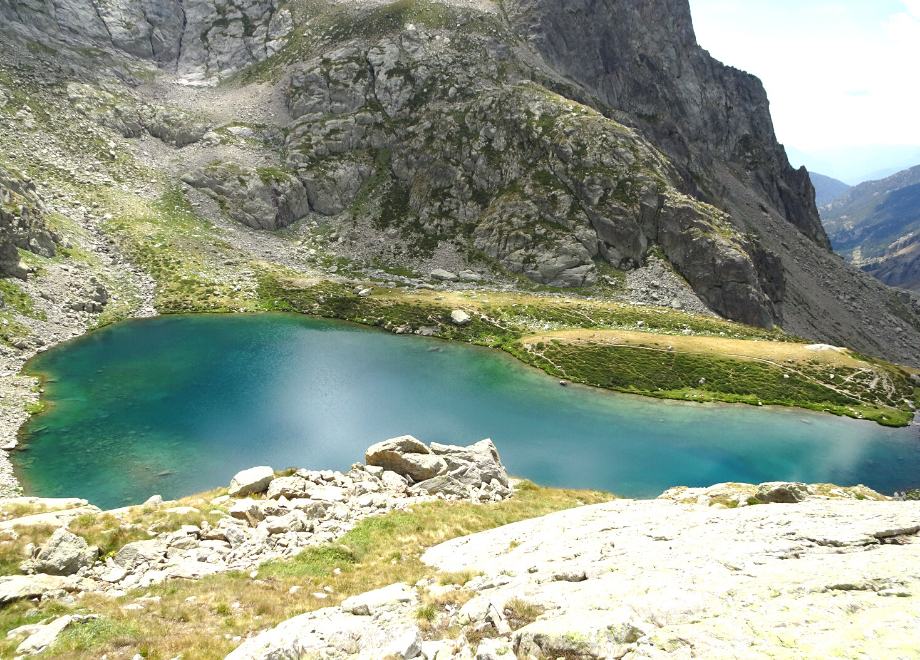 Lac dans le Mercantour