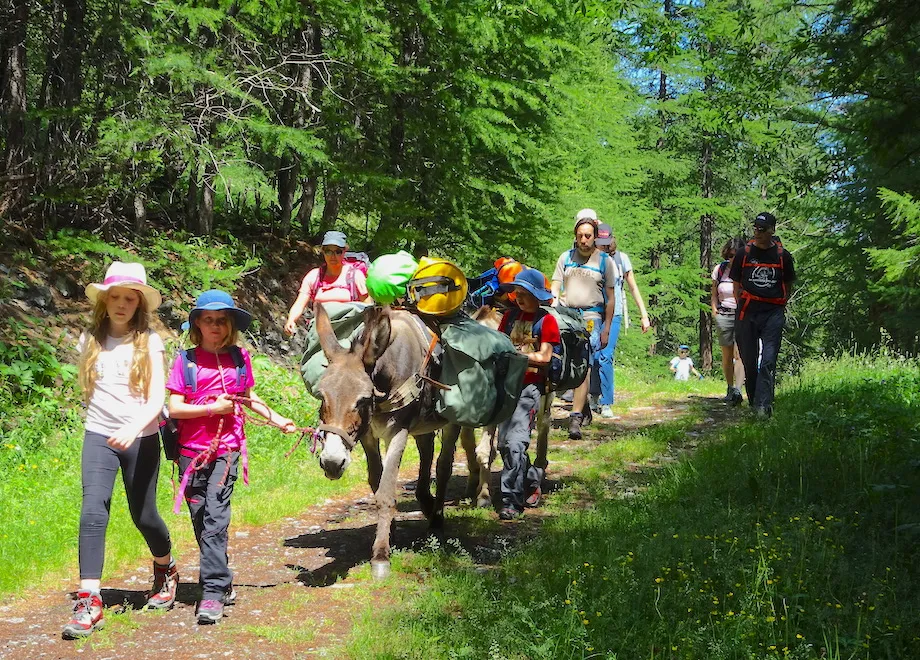 trek famille ane france