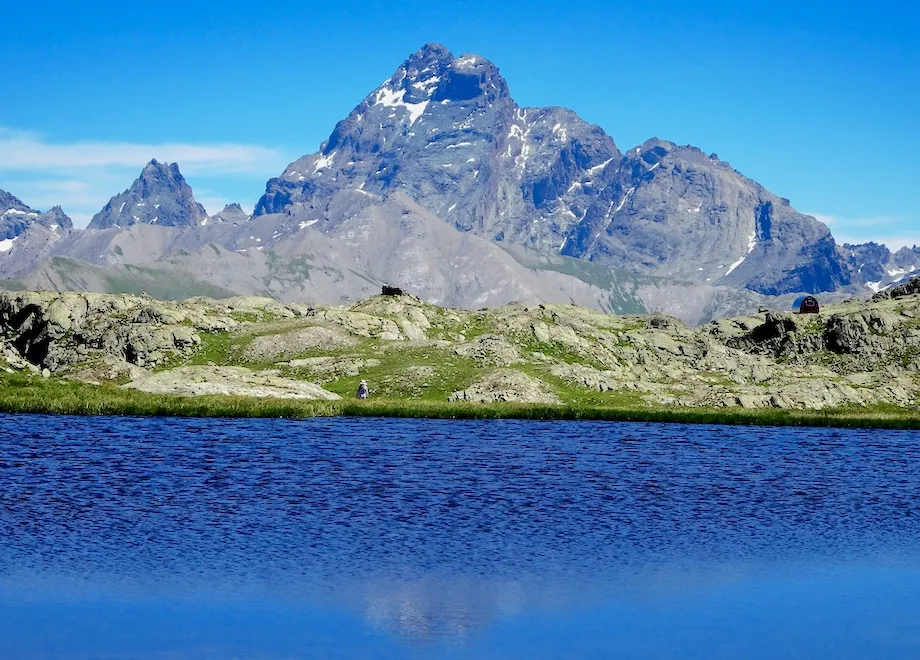 vue mont viso depuis queyras