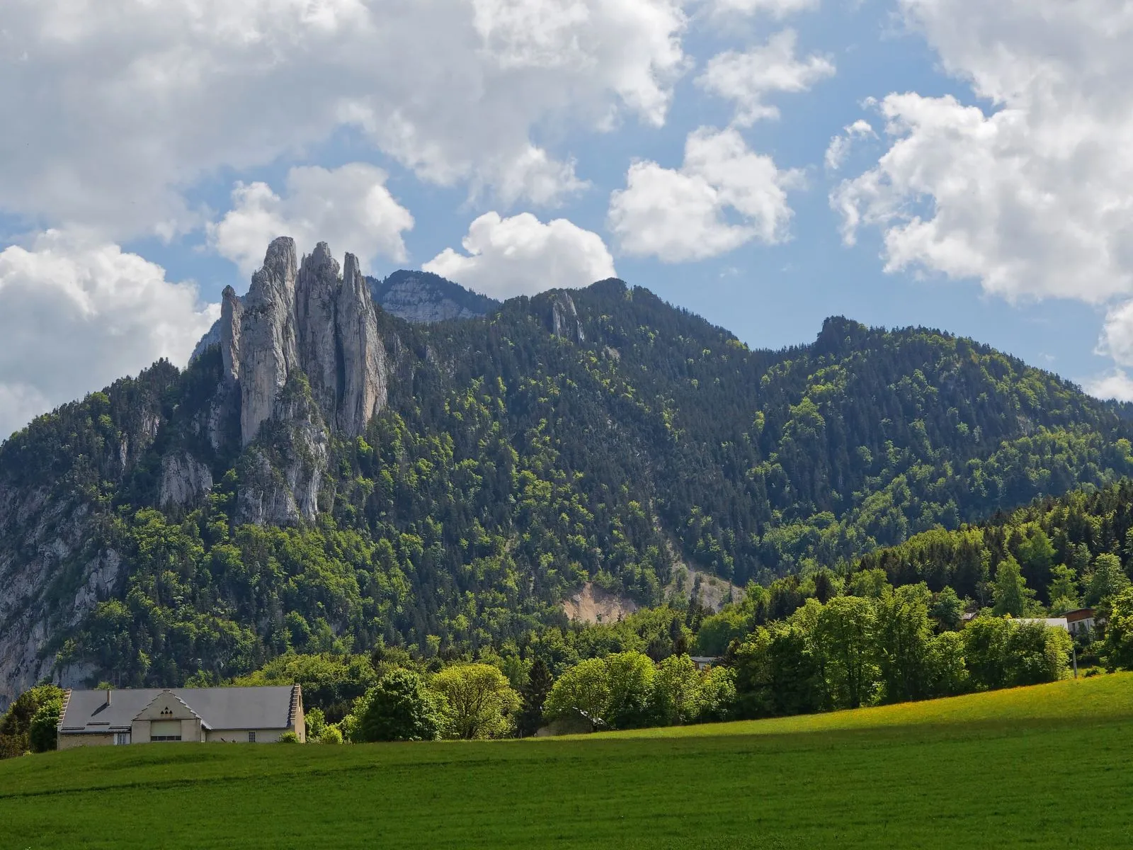 les trois pucelles massif vercors