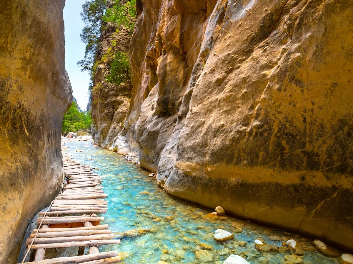 gorge samaria crete rando