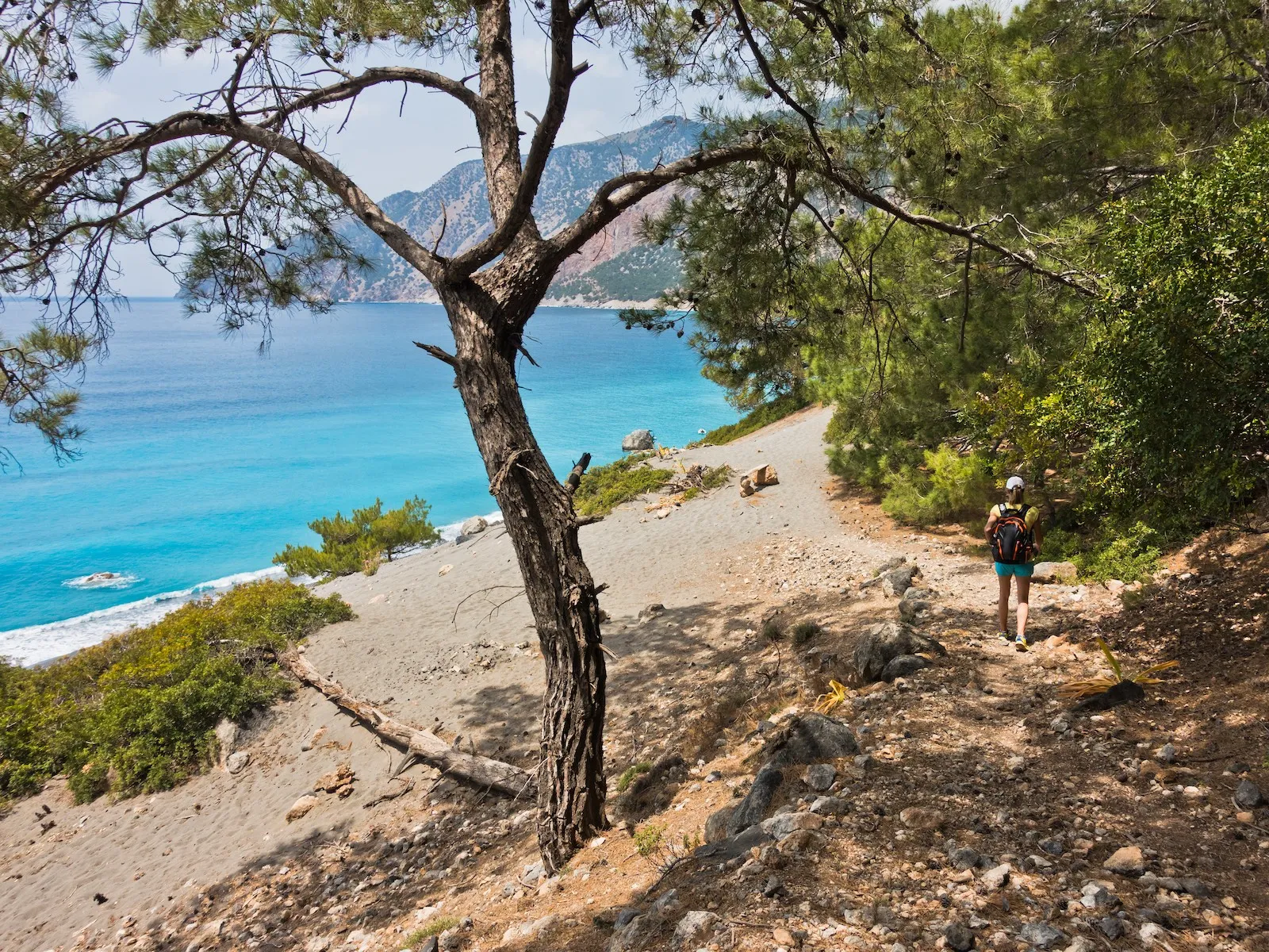randonnee agios pavlos loutro agia roumeli crete