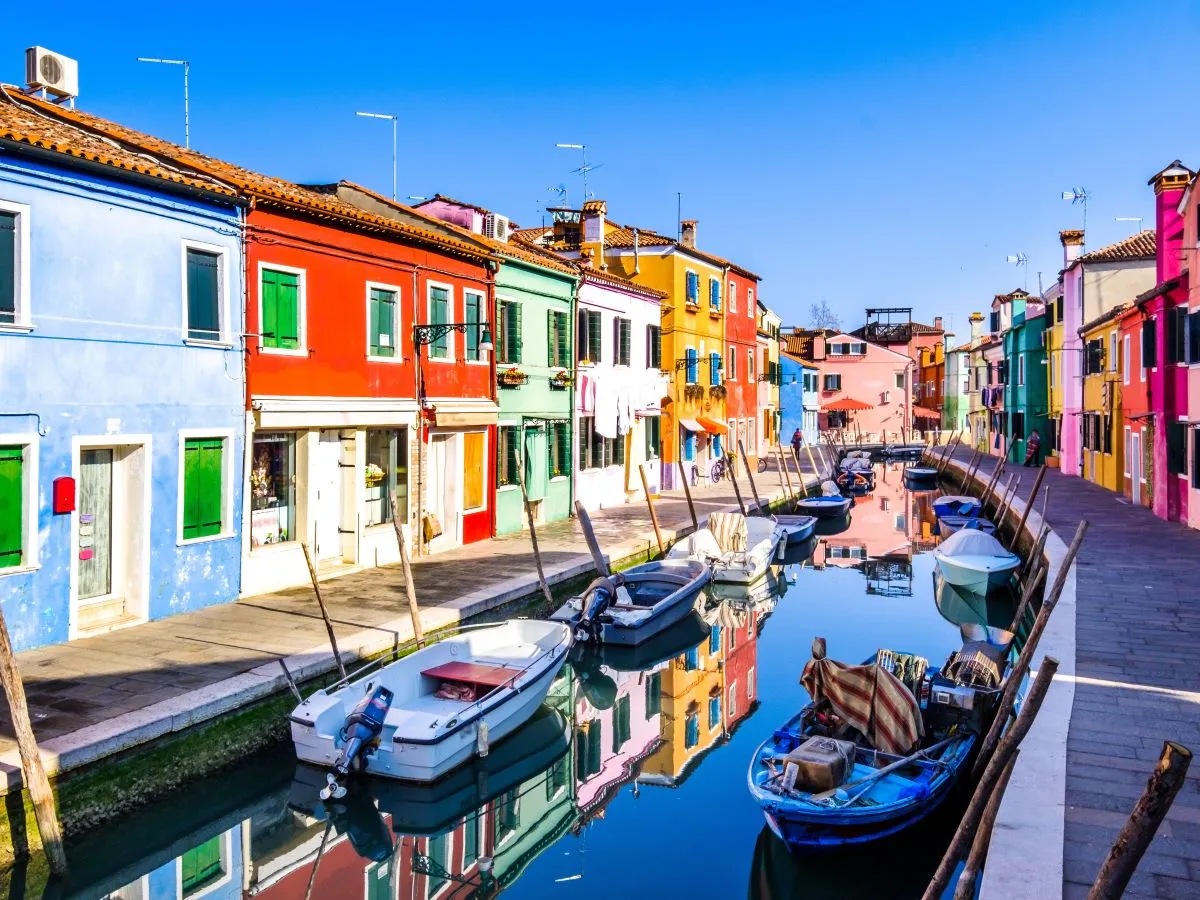 burano famous old town italy