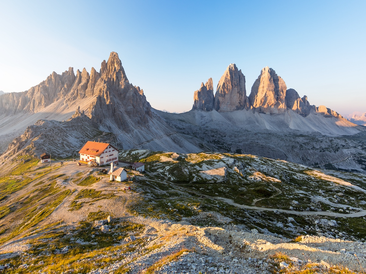 vtt dans les tre cime di lavaredo