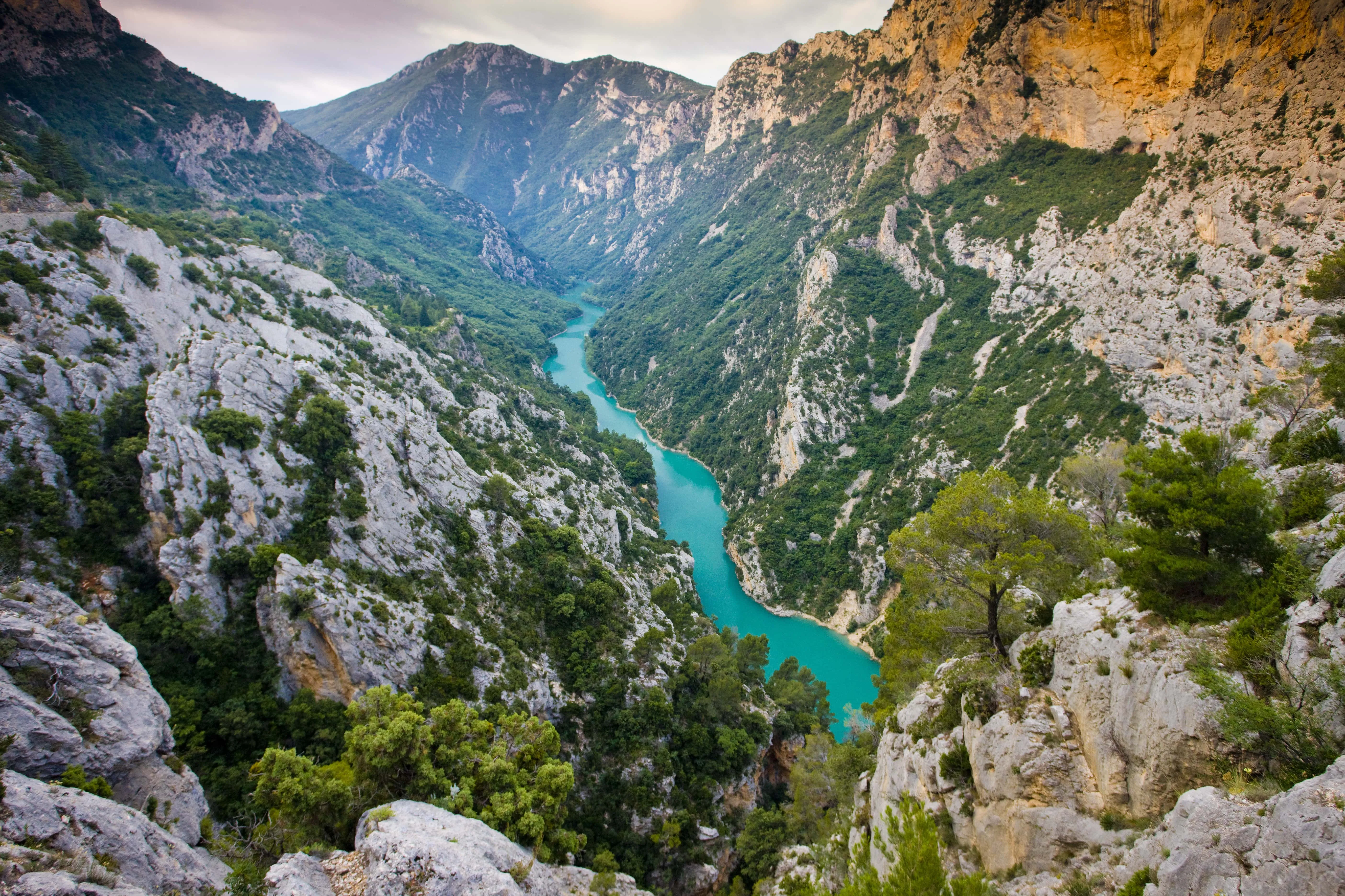 circuit dans les gorges du verdon